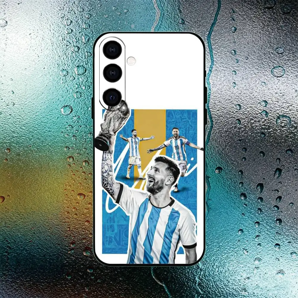 Lionel Messi Football Soft Black Phone Case Cover