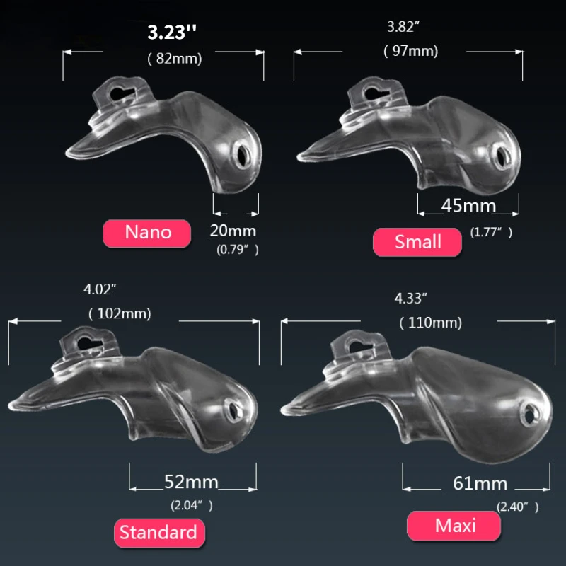 Penis Chastity Cage Chastity Lock Sex Toy Chastity Cage Accessory Penis Cock Ring HT V3 Male Chastity Cage 4 Sizes Penis Rings Super Small Cock Cage Chastity Belt Adults Dick Lock Sex Toys Gay