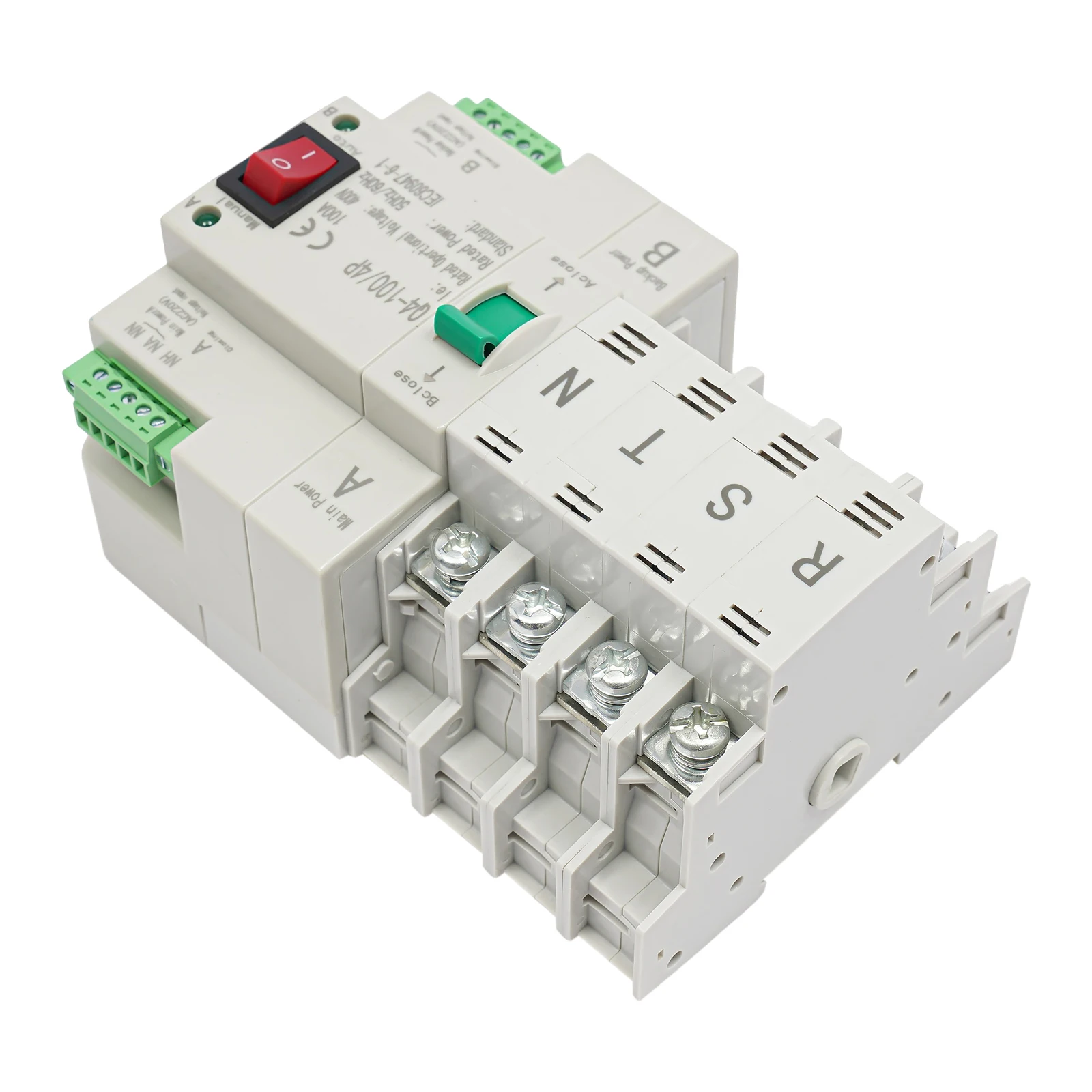 100A 4P automatischer Schalter, Dual Power Mini Generator automatischer Transferschalter Umschalter – Detail 15