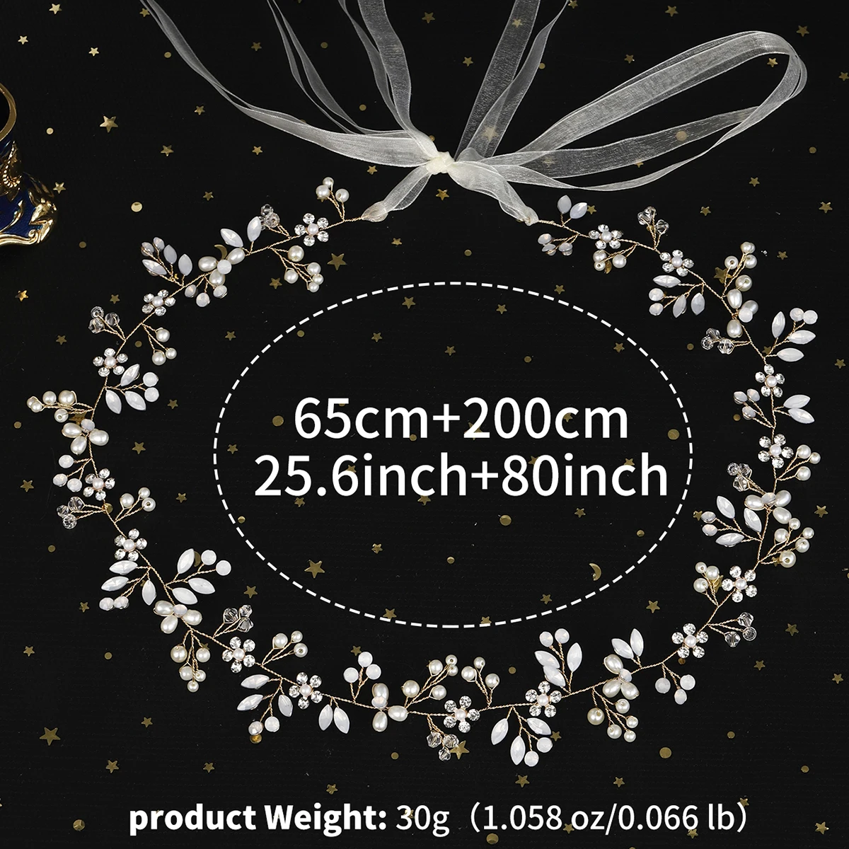 Elegant Jelly Rhinestone Handmade Belt Bridal Wedding Pearl Belt Chain Luxury Crystal Beading Sash Jewelry & Accessories