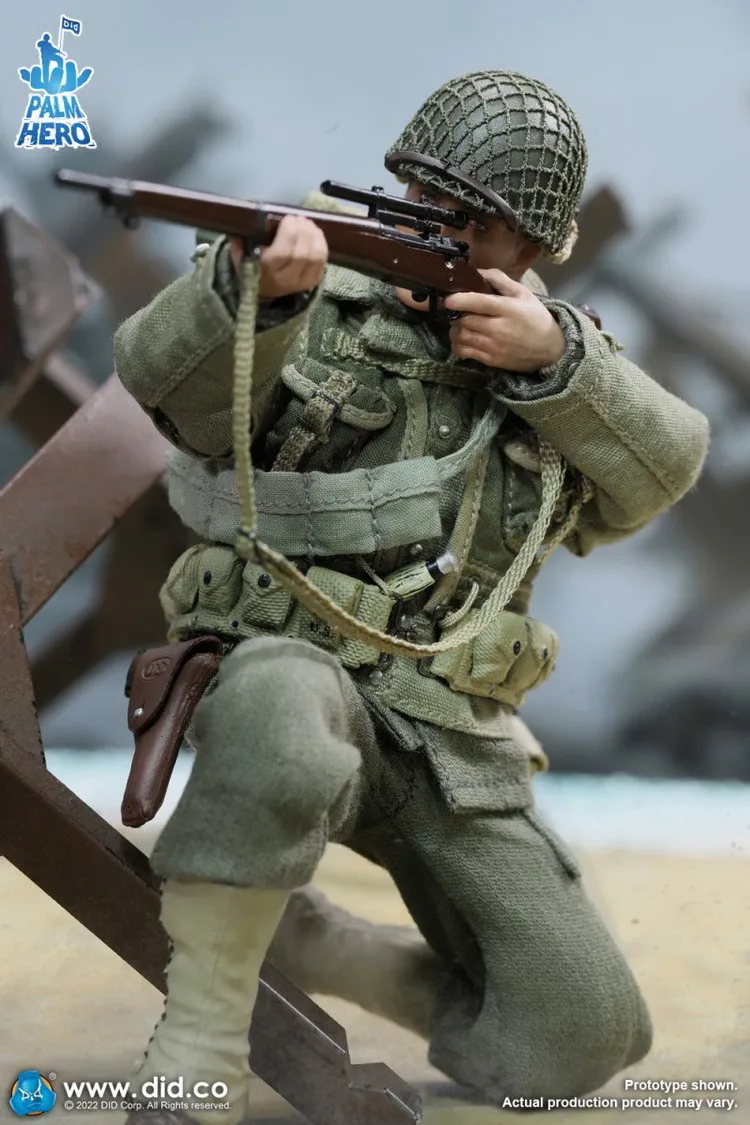 

1/12 DID XA80009 WWII Series Soldier Ryan US. Army Ranger Sniper Jackson Full Set 6" Action Figure Gift For Fans Collect