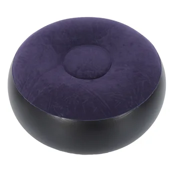 Inflatable Flocking Camping Stool 1