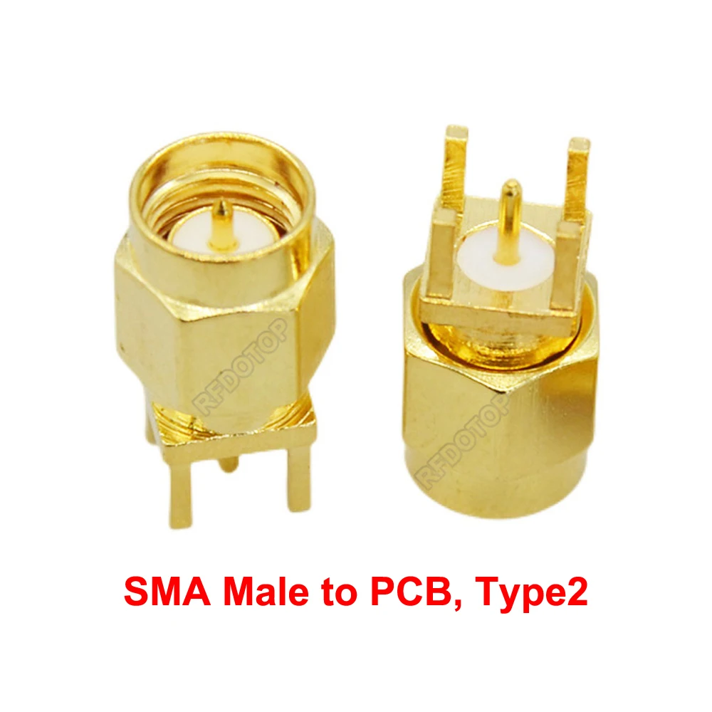 SMA 남성 여성 커넥터 솔더 엣지 PCB 소켓 마운트 금도금 SMA PCB 타입 RF 커넥터 플랜지/스트레이트/직각
