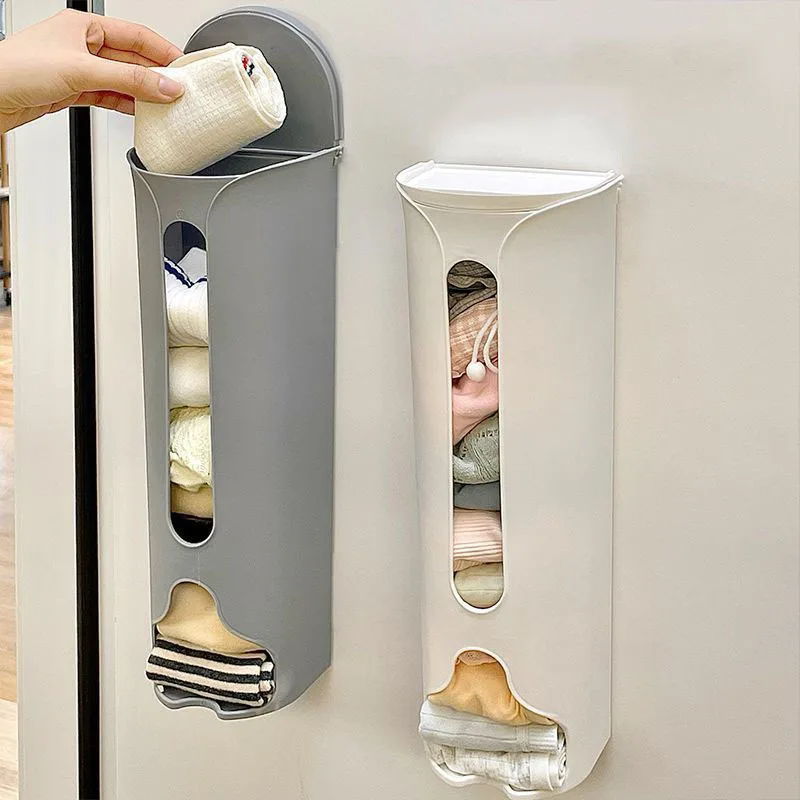 

Luxury link, home storage installation-free sock and towel storage box