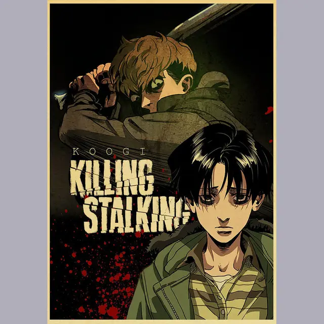 Korean Comic Book Killing Stalking Sha Lu Gen Zong Posters Wall Art  Pictures Living Room Home