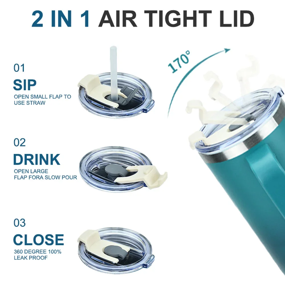 30OZ Stainless Steel Insulated Bottle with Handle, Large Capacity Insulated Cup, Portable Gym Water Bottle, Sports Kettle