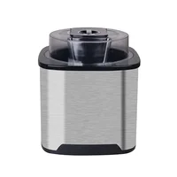household Ice Cream Maker machine stainless steel Home ice cream maker with big capacity 2000ML 1