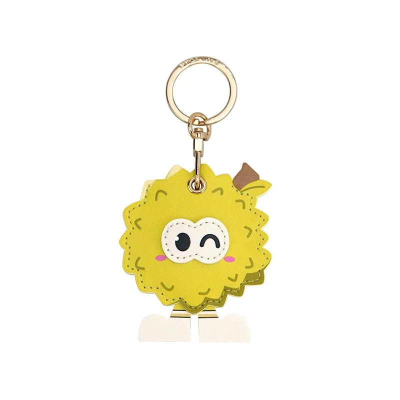 Premium Leather Keychain with Braided Rope - Protective Cover and Anti-Scratch Design