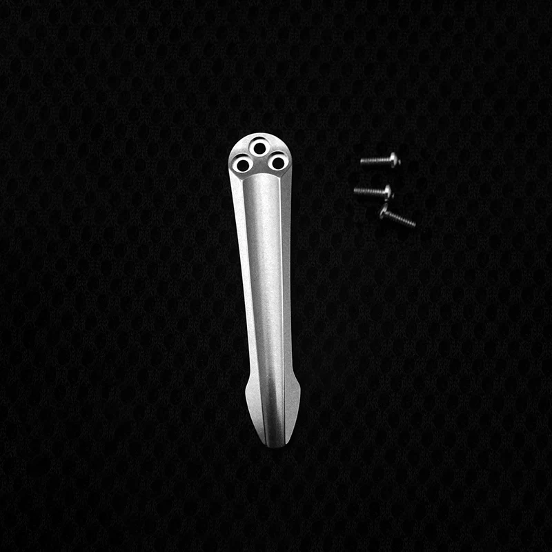 

С винтами 2 цвета нож титановый карманный зажим Задний зажим для подлинного Spyderco C81 военизированного 2 пара3 C223 Manix2 C10 C11 C85