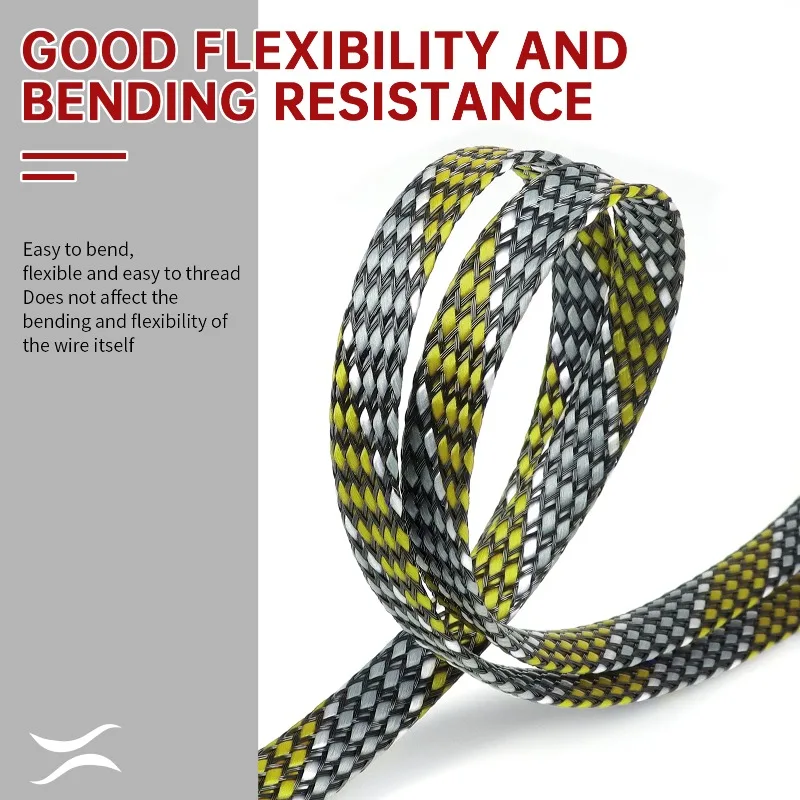 Expandable Braided Cable Sleeve – Premium Insulation and Protection