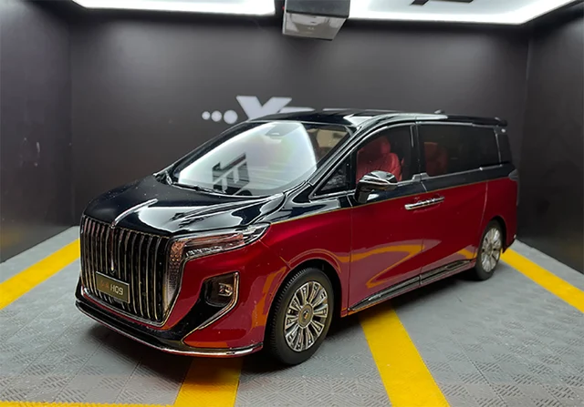 ダイキャスト オリジナル 1:18 スケール GAC トヨタ CAMRY 2024 シミュレーション合金カーモデル 静的ディスプレイ コレクタブル 記念品 GAC Trumpchi E8に適したダイキャスト1:18スケールモデル、模擬静的