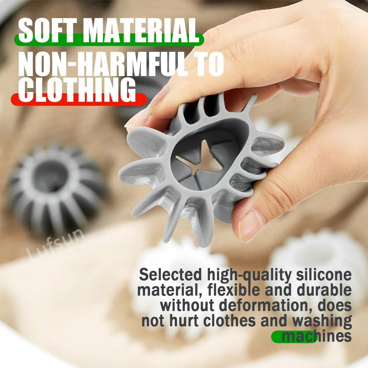 2/5/10/20PCS Laundry Ball Reusable Clothes Hair Cleaning Tool Pet Hair Remover Washing Machine Cat Catcher Laundry Ball