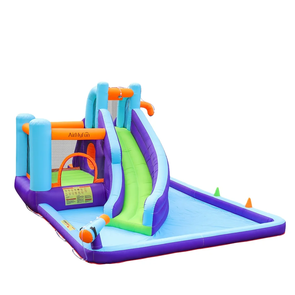 Outdoor Backyard Family Fun Home Use Kids Party Castle Jump House With Slide Bounce Houses Inflatable Bouncer For Sale