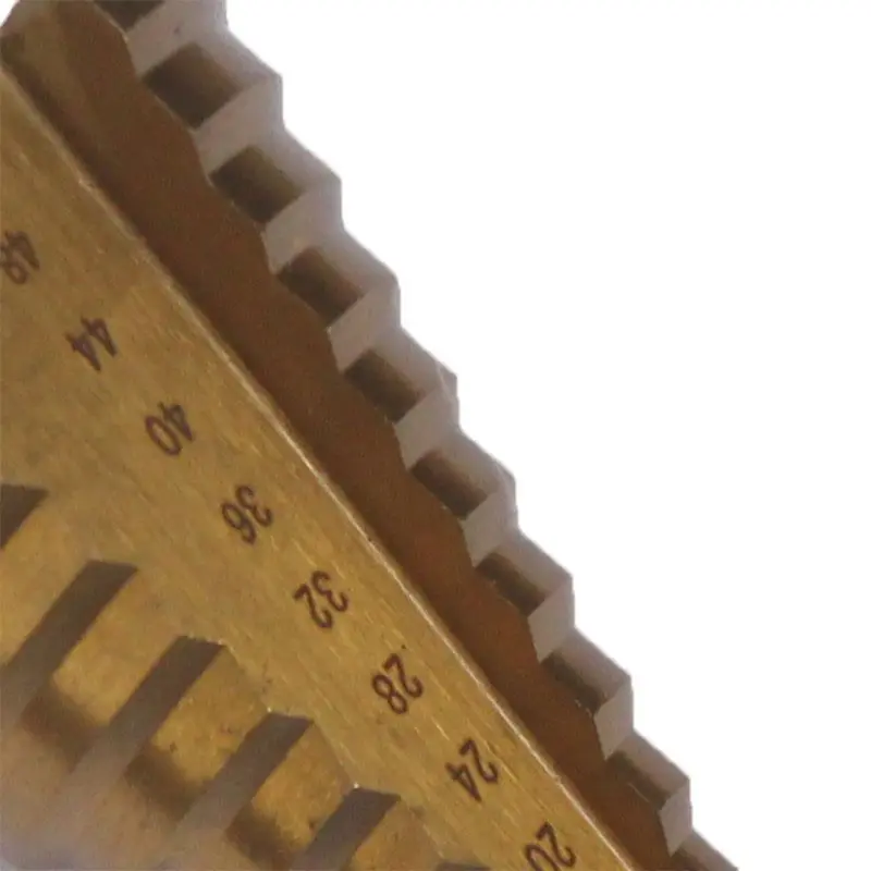 4-52mm Metric HSS for Titanium Surface Step Drill Bit Set for Wood Metal Hard Materials Hole Handle Drilling Tool Dropship 4 52mm metric hss for titanium surface step drill bit set for wood metal hard materials hole handle drilling tool dropship