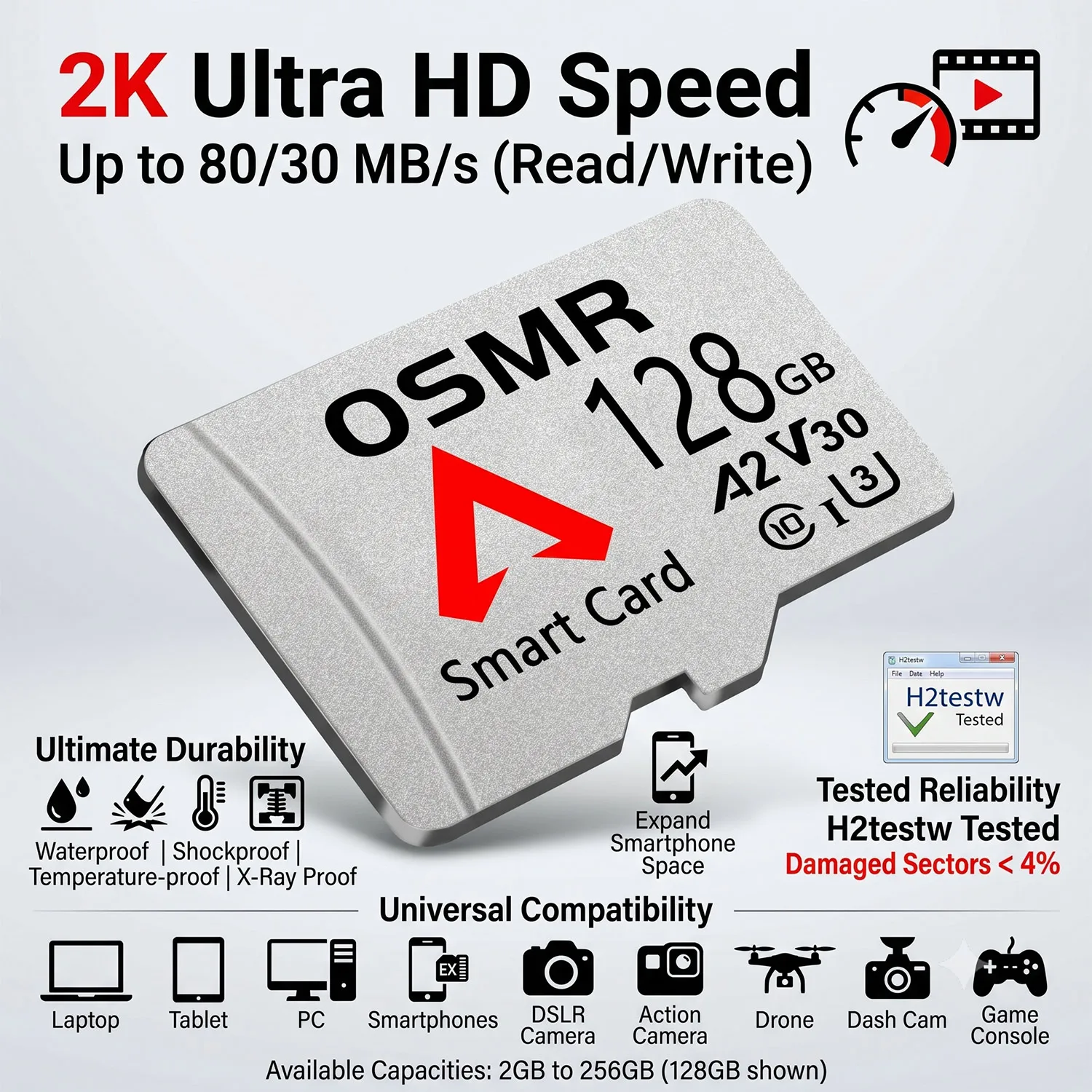 플래시 SD 카드 128GB 메모리 마이크로 TF 클래스10 고속 32GB 64GB SD 카드 PC 폰 카메라 레코더용 미니 SD 메모리 카드