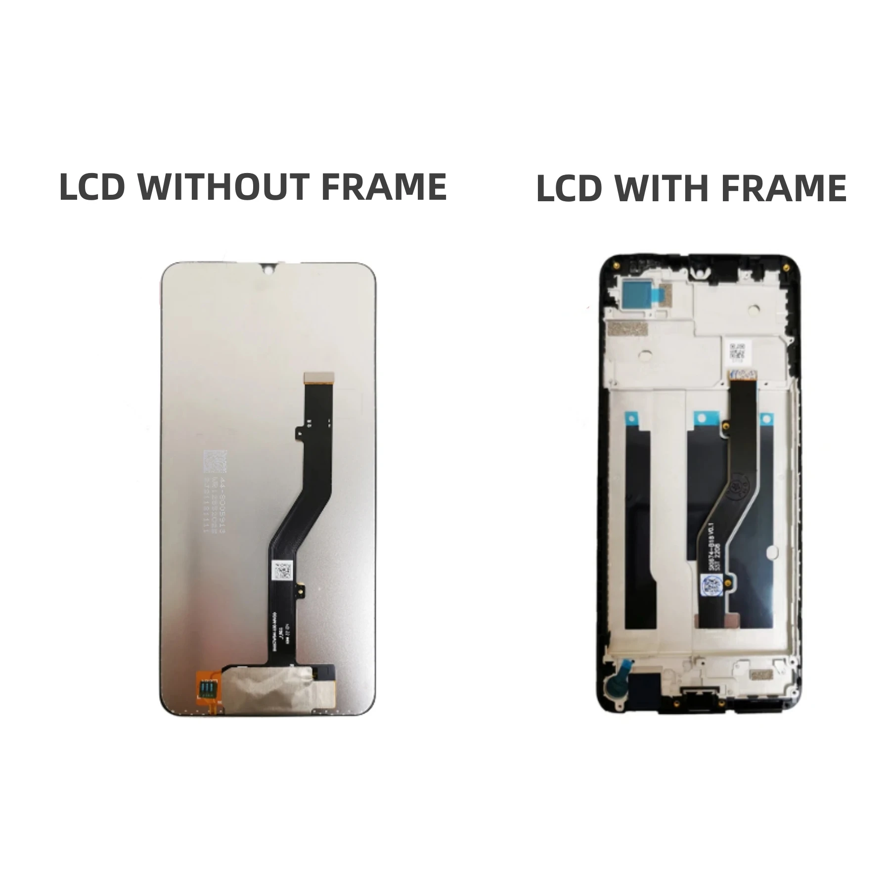 6.75 inches For ZTE Blade V40 VITA LCD Display Screen Touch Panel Digitizer For ZTE Blade 8045 LCD Frame
