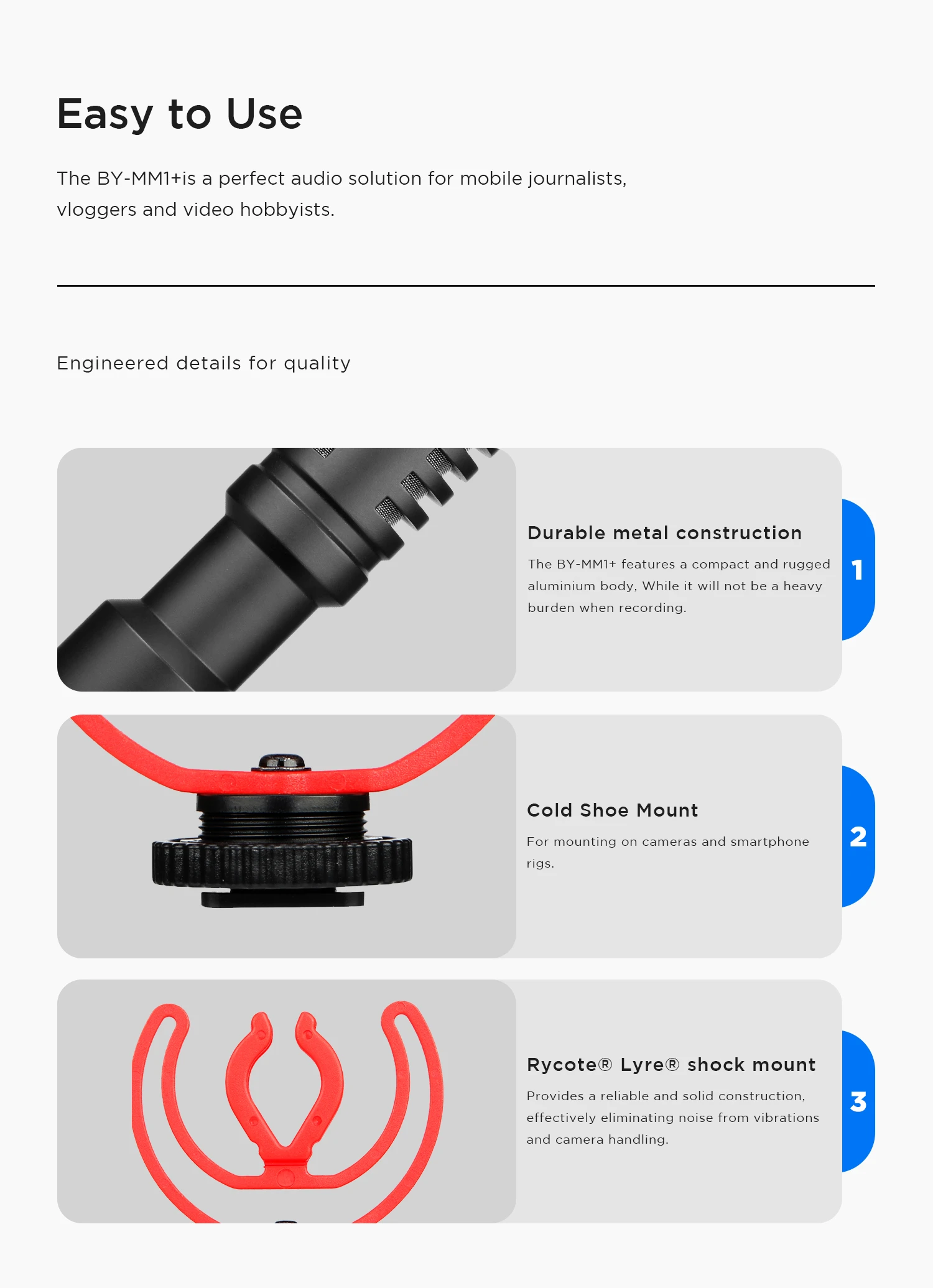 Boya BY-MM1+ Microphone Price in Bangladesh