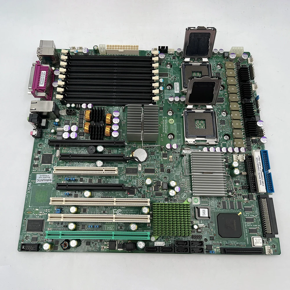 오리지널 워크스테이션 마더보드 X7DA8 SCSI PCI-X 의료용 보드