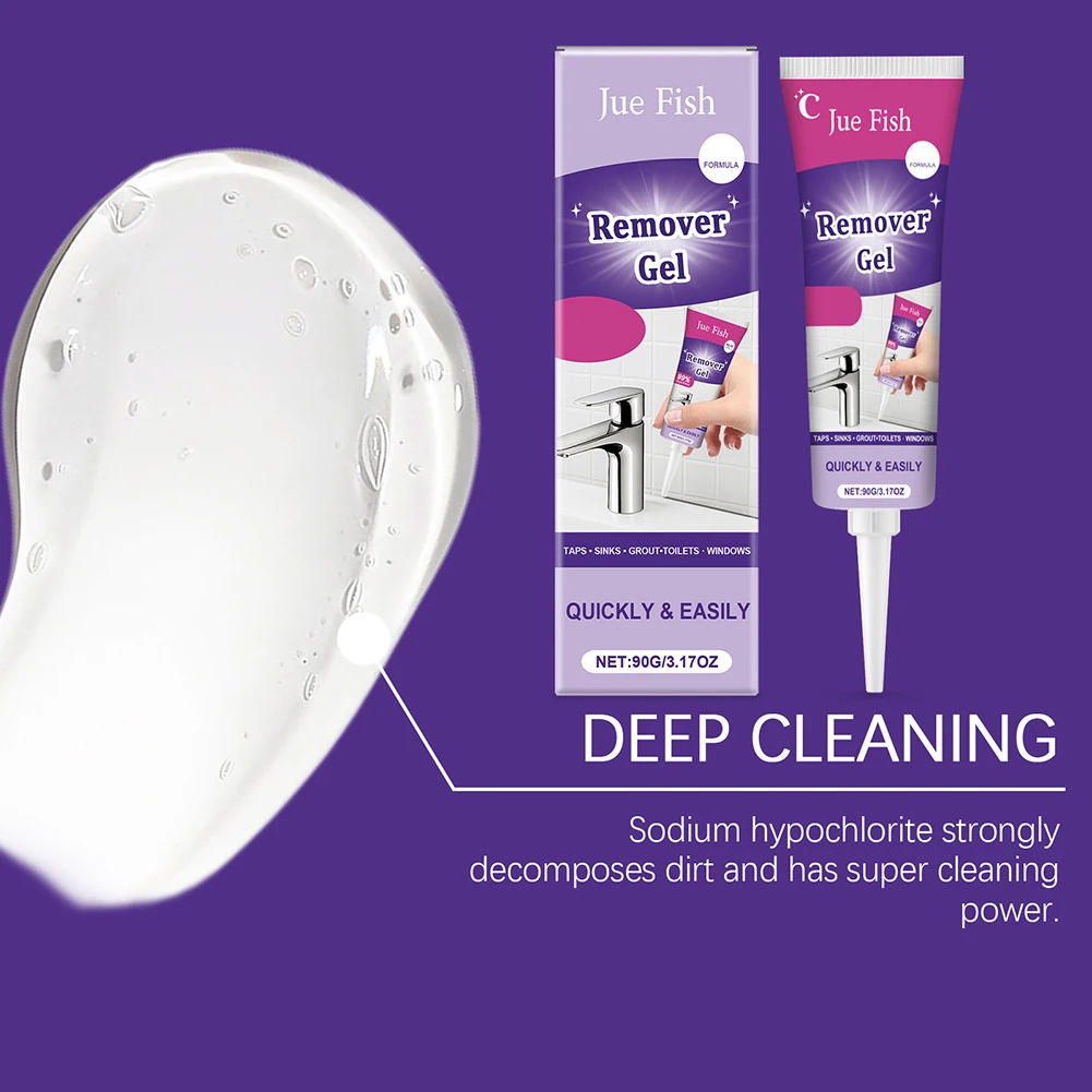 Household Remover Gel Multi-purpose Magics Mold Remover Gel Stains Remover Powerful Fast Clean Gels for Washing Machine Bathroom