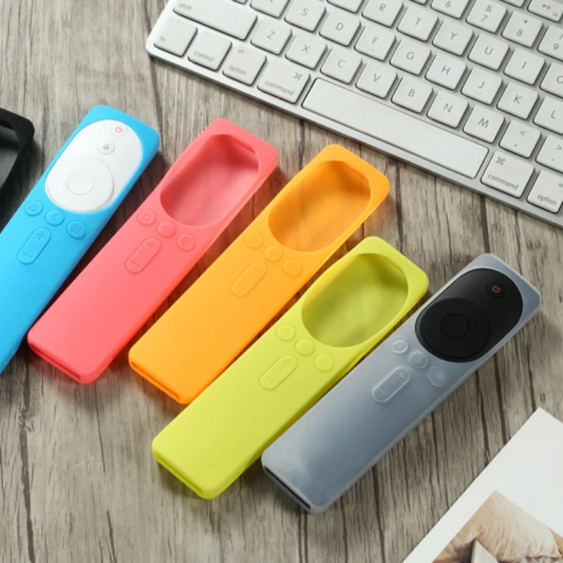 Silicone Protective Case for Iconic Brand Mi TV 4A 4C Infrared Bt Touch Remote Control TV Box Dustproof Covers