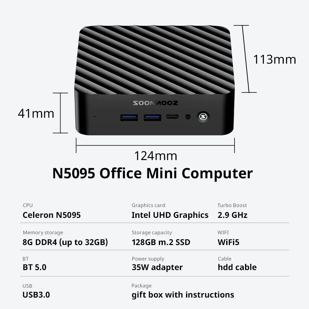 Рисунок 3 - SOONNOOZ Mini PC Intel Celeron