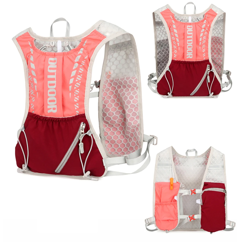 Lightweight Running Vest Waterproof Hydrations Backpack Breathable Outdoors Hydration Pack for Hiking Trail Running 5
