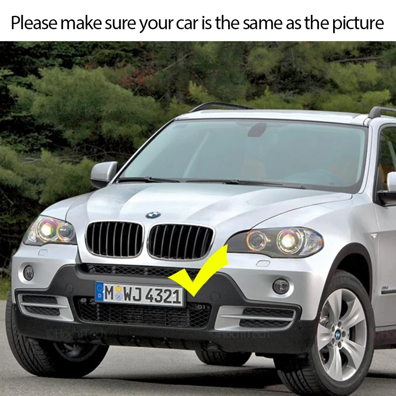 2Pcs ڵ Ÿ       ׸ ׸ BMW X5 E70 2007-2013 X6 E71 E72 2008-2014 ڵ ׼