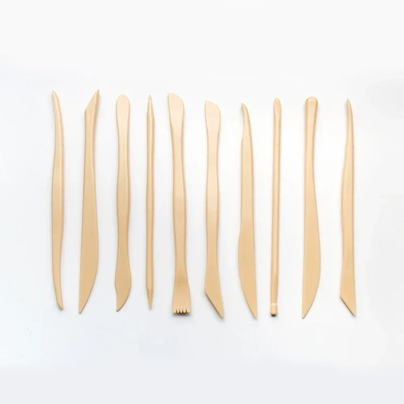 Clay Sculpting Tools Pottery Tools Polymer Clay Tools Wax Carving Tools 10pcs/set