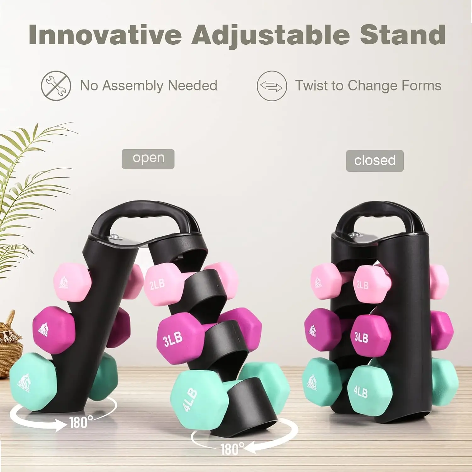 Coated Dumbbell Hand Weights 3