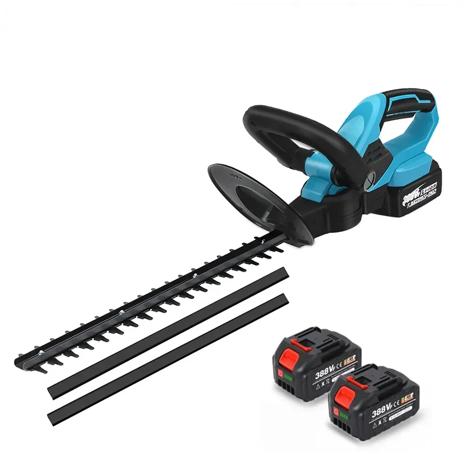 

21V Cordless Hedge Trimmer Household Garden Trimmer Pruning Saw Lawn Mower Electric Hedge Trimmer Garden Tool
