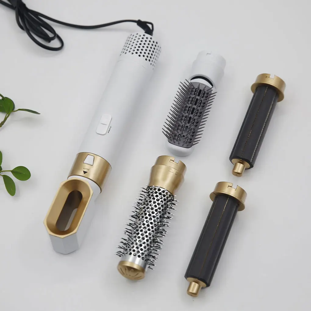 Hair Brush Styling Needs Hair Automatically Without And Straightening Curling Temperature For Long-lasting Styler