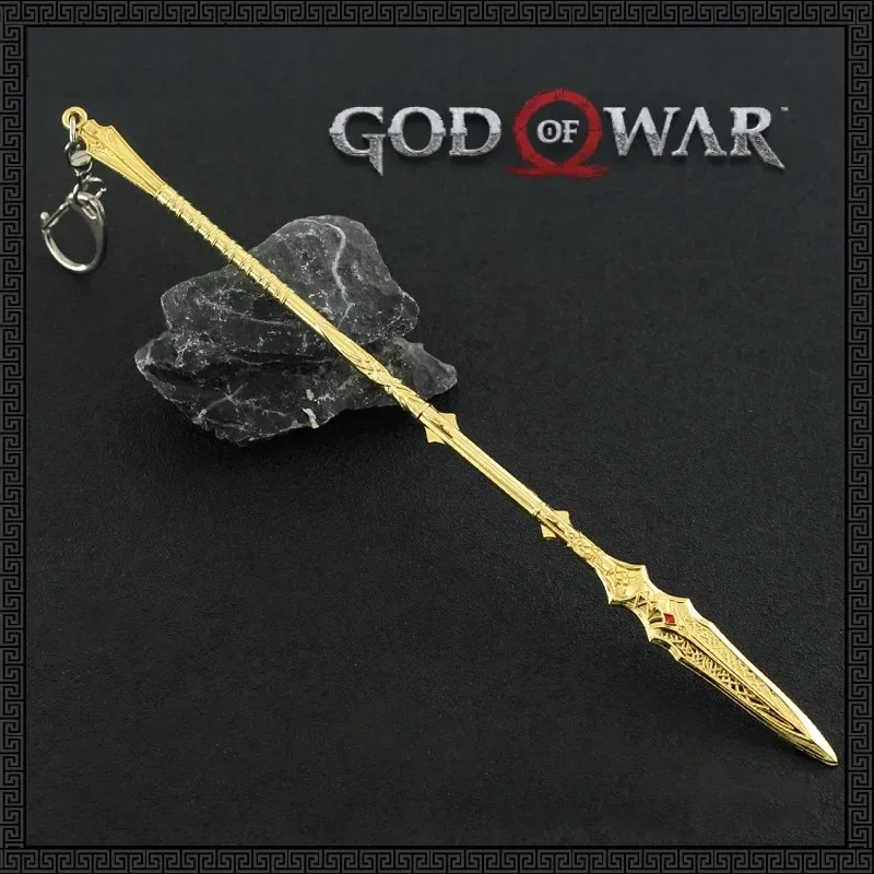 God of War Weapon Leviathan Ax Kratos Blades of Chaos Metal Weapon Model Ghost of Spart Toy Katana Weapons Samurai Sword Gifts 5