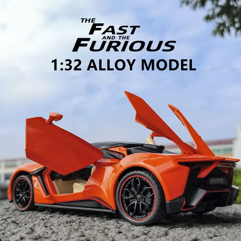 

1:32 W Motors Lykan FENYR Alloy Sports Car Model Diecasts Metal Toy Vehicles Car Model High Simulation Collection Toy Gift