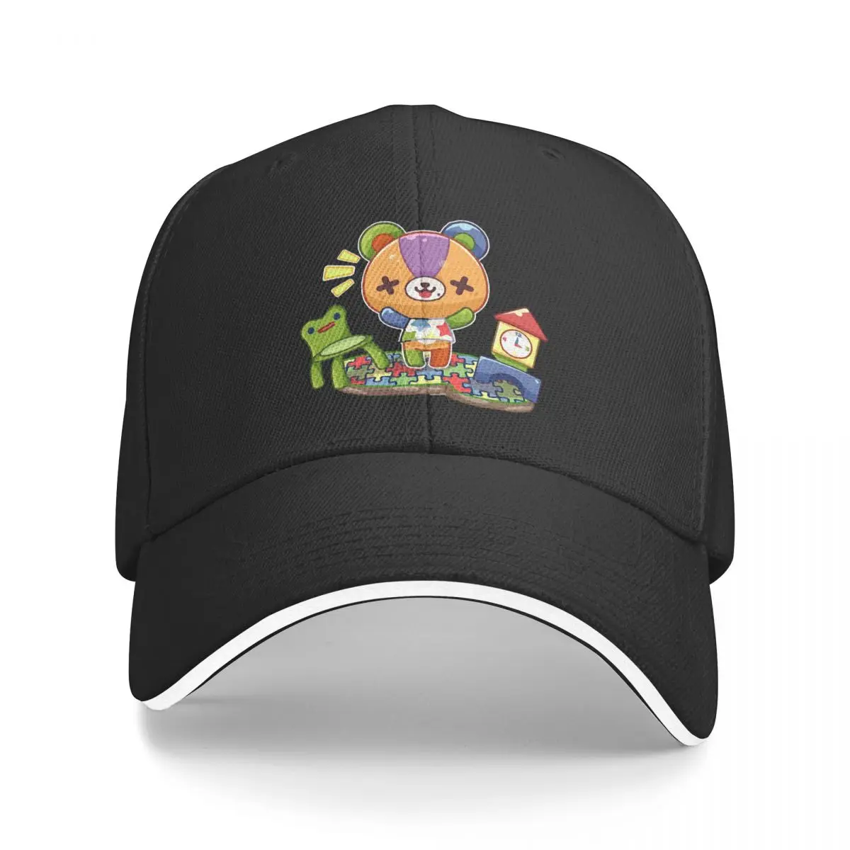 

Bear Boy Animal Crossing Game Men Baseball Caps Peaked Cap Sun Shade Outdoor Hat