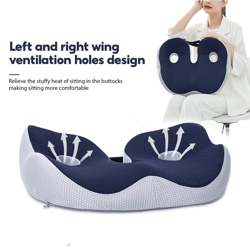 Donut Pillow Hemorrhoid Seat Cushion Coccyx Orthopedic Massage Hemorrhoids  Chair Cushion Office Car Pain Relief Support Pillows - AliExpress