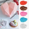 3D Cake Mold Heart Shaped Cake Chocolate Silicone Mold Silicone Baking Pan for Pastry Kitchen Baking Accessory Kitchen Utensils 2