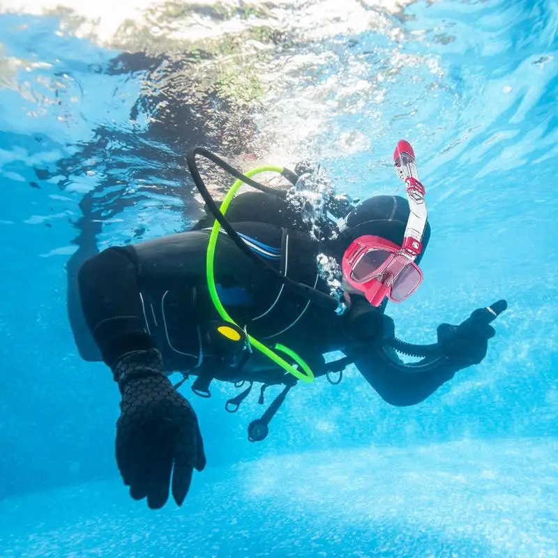Adult Snorkeling Set Full Dry Top Snorkel Diving Masque Anti-Fog Tempered Glass Scuba Silicone Snorkeling Equipment Adults
