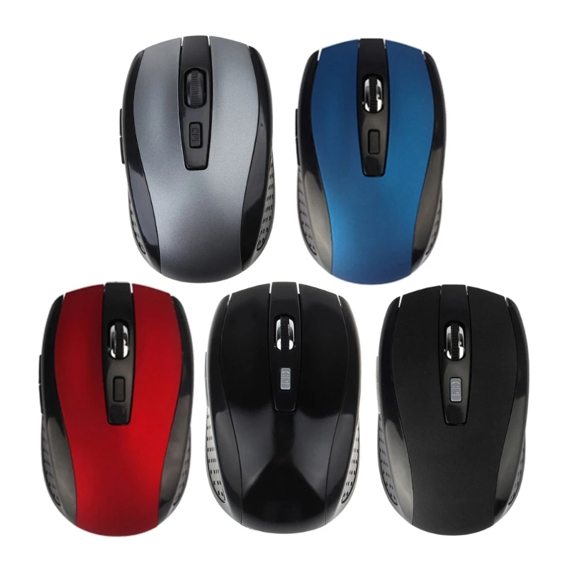 

2.4G Wireless Mouse, DPI Mobile Optical Cordless Mouse with USB Receiver P9JB