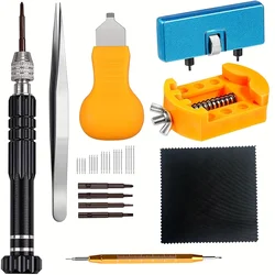 Universal Watch Repair Tool Set - 3 - in - 1 Back Case Opener and Holder Kit (31PCS)