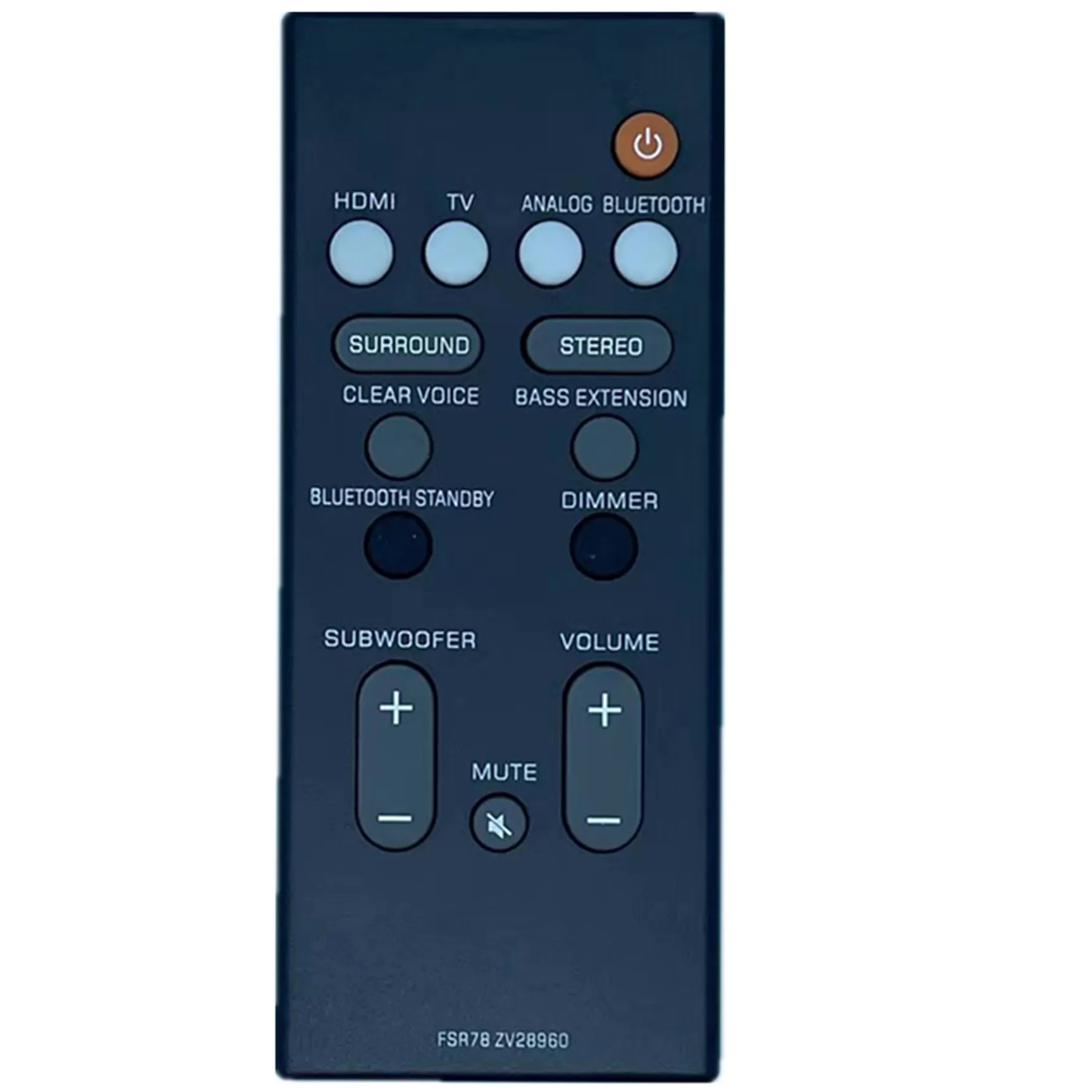 Remote Control FSR78 ZV28960 for Yamaha 