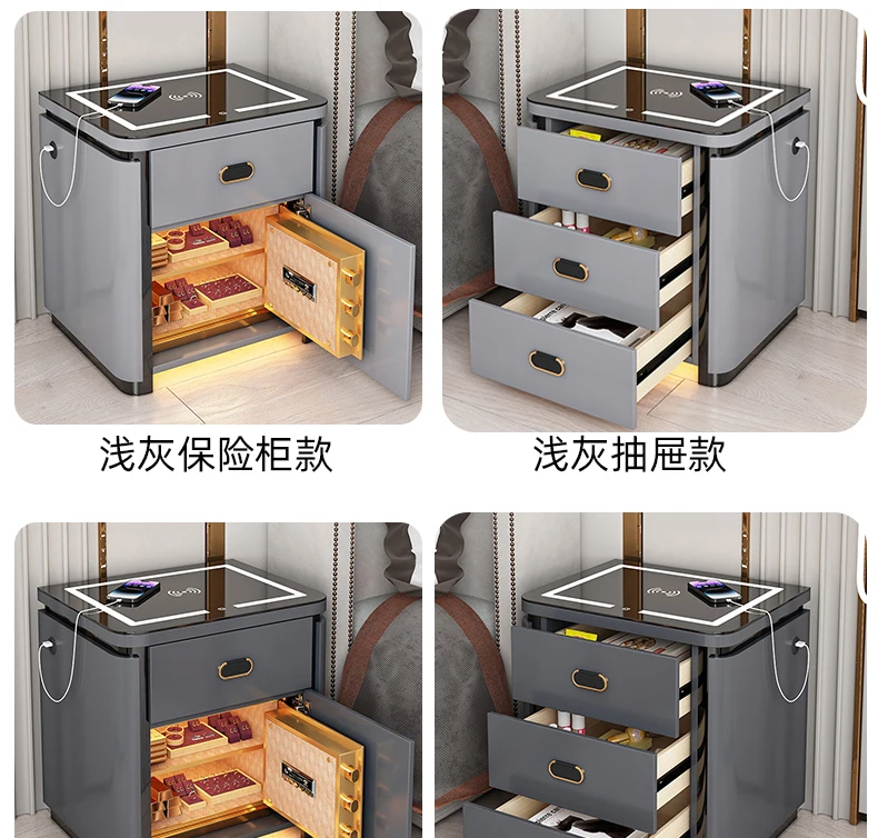 Furnitures Room Furniture Nordic Bedside Table Chests Drawers Luxury Cool Stuff Nightstands Design Unique Meubles Cabinet