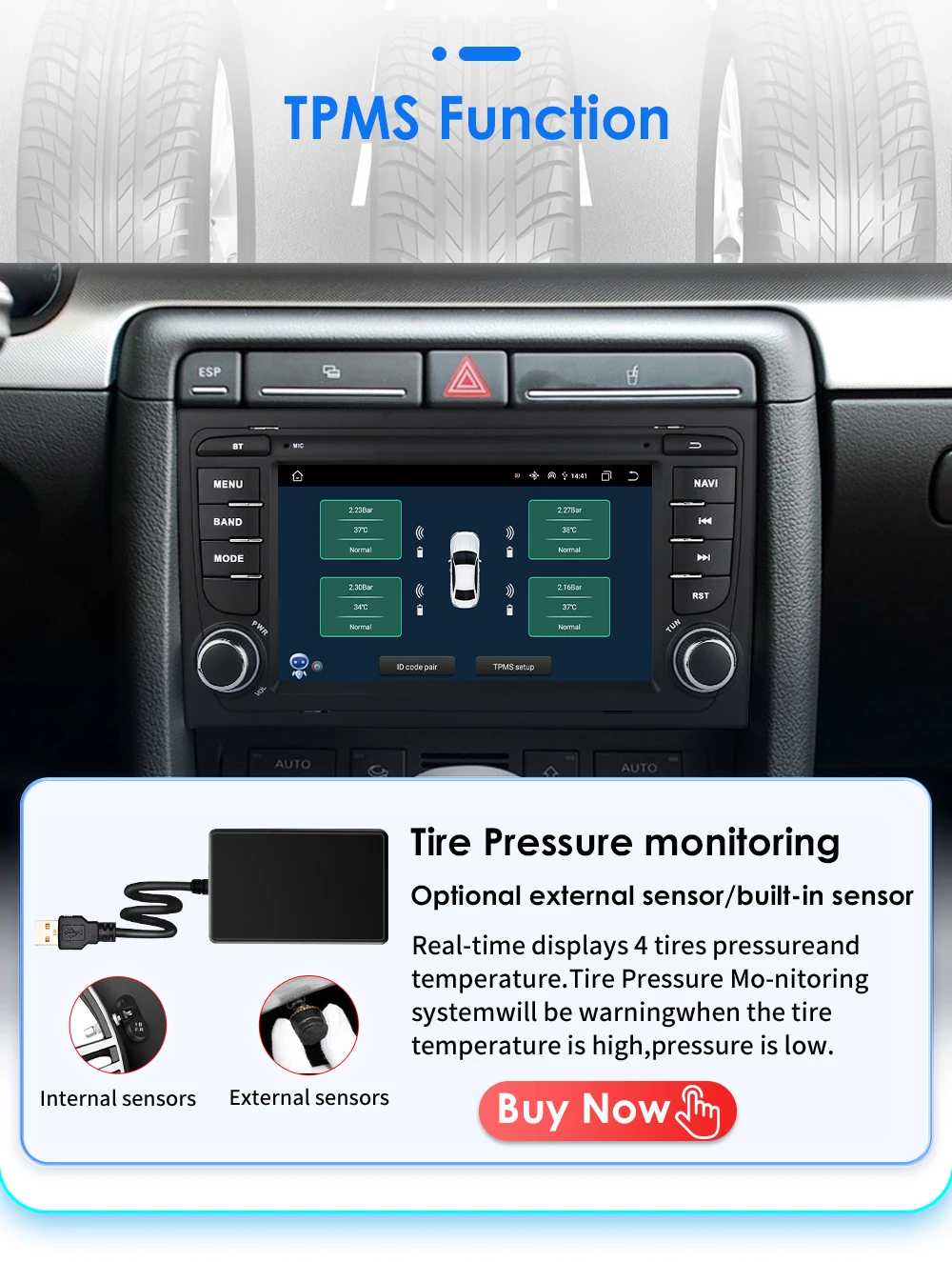 2Din Android 12 CarPlay Android Auto Radio Für Audi A4 B6 2000-2006 S4 B7 RS4 Sitz Exeo Auto multimedia-Player GPS 4G autoradio – Detail 26