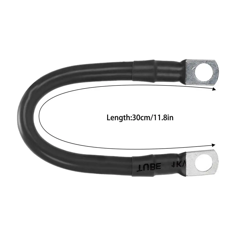 Durable Marine-Grade Car Battery Connector Cable - 30cm PVC Insulated Jacket