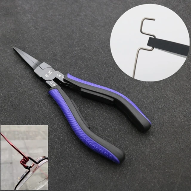 1 Pc Small Plier Jewelry Pliers Tong Head Jewelry Repairing Kit