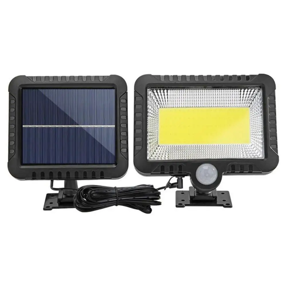 

56led Solar Split Wall Lamp 3 Modes Motion Sensor Street Lights For Paths Courtyards Gardens Garages Street Lights Dropshipping