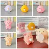 Sensory Toy Cartoon Animal Squeeze Toy Chick Pig Blow Bubble Fidget Toy Fidget Toy 3D Pinch Decompression Toy Practical Jokes 4