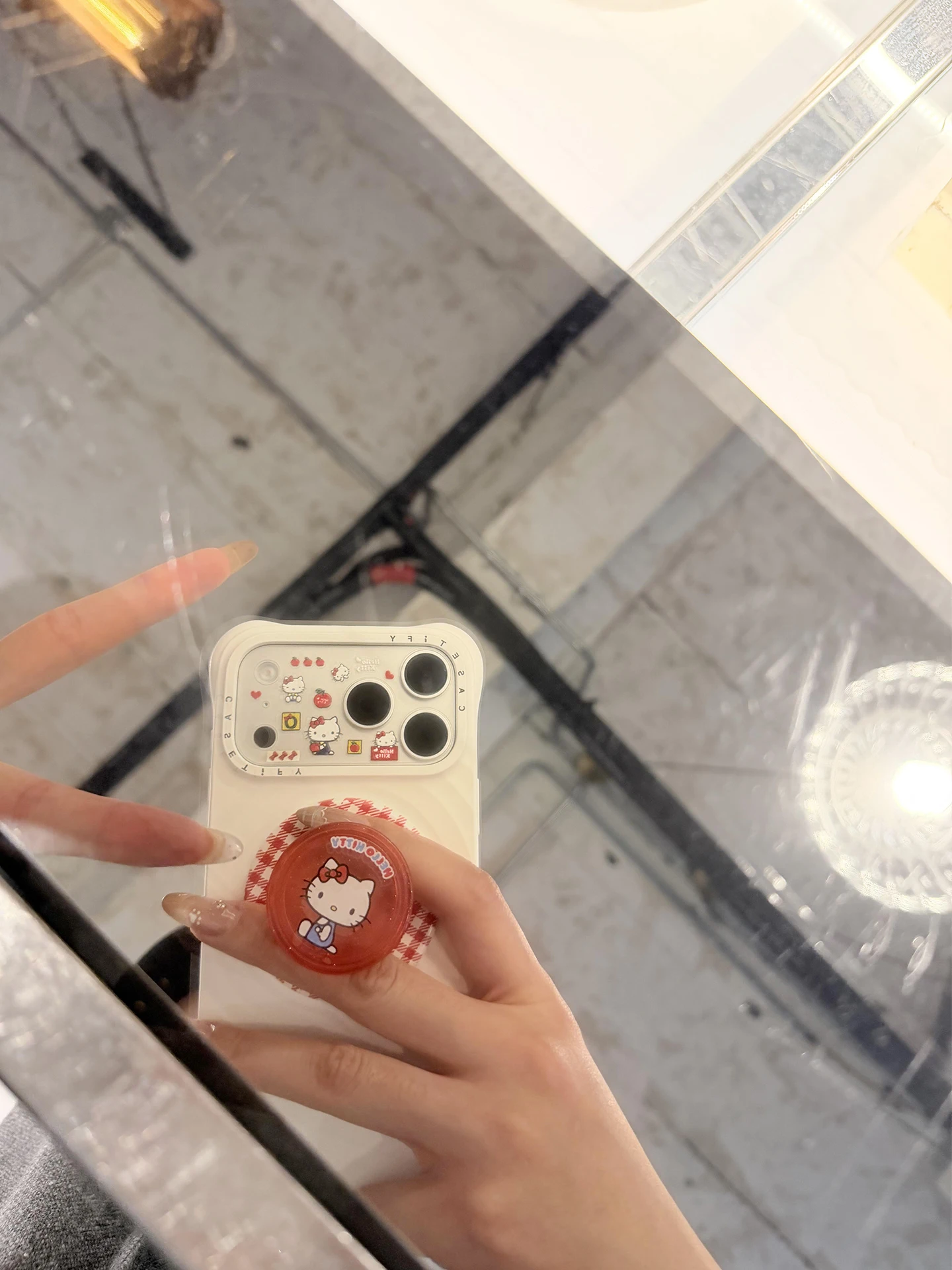 귀여운 고양이 전화 스티커 뒷면 커버 작은 패턴 애플 17 렌즈에 적합 DIY 장식 스티커 접착제 잔여물 없음