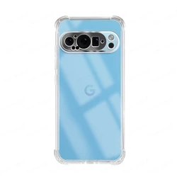 Clear Soft TPU Shockproof Airbag - Enhanced Full Protection Case Cover for Pixel 5A (Transparent)