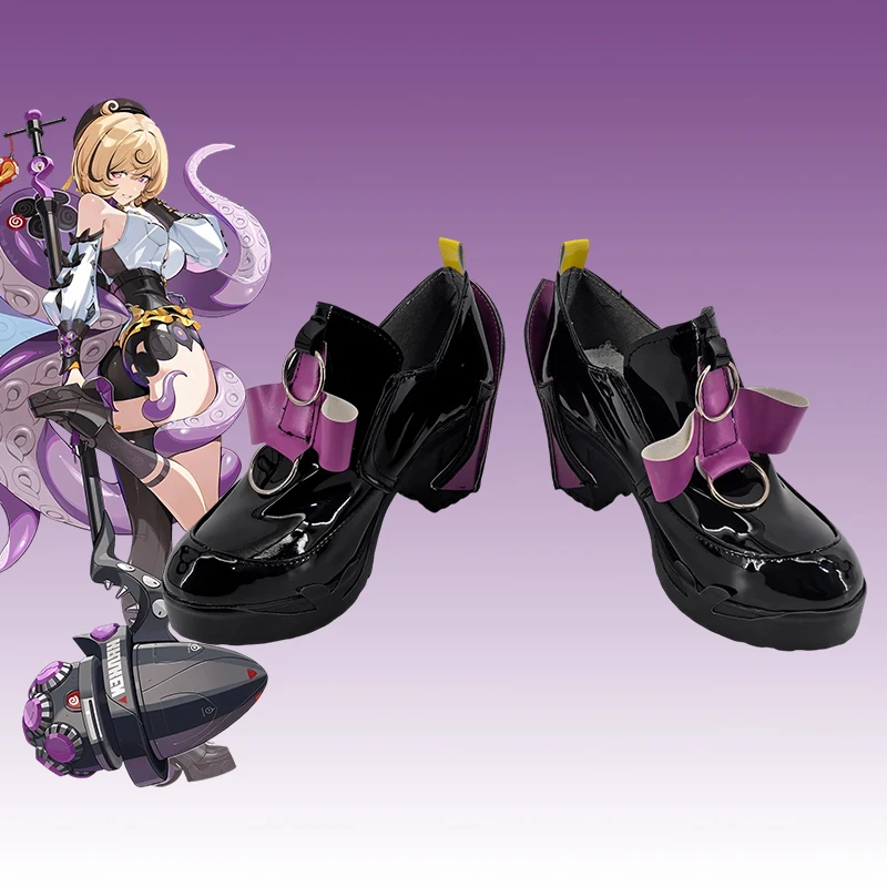 Zenless Zone Zero Style Cosplay Boots for Halloween Costume Accessories