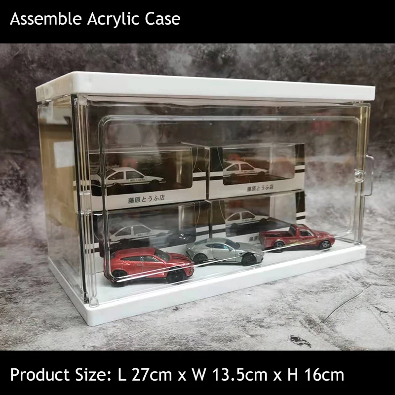 

Model Car Display Assemble Acrylic Case Vehicle Station Dust Prevention Box Gifts